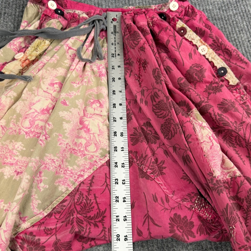 Magnolia Pearl Kiki Bloomers Womens OS 200 Betsy Pink Floral Cotton Boho Cottage - Picture 14 of 16